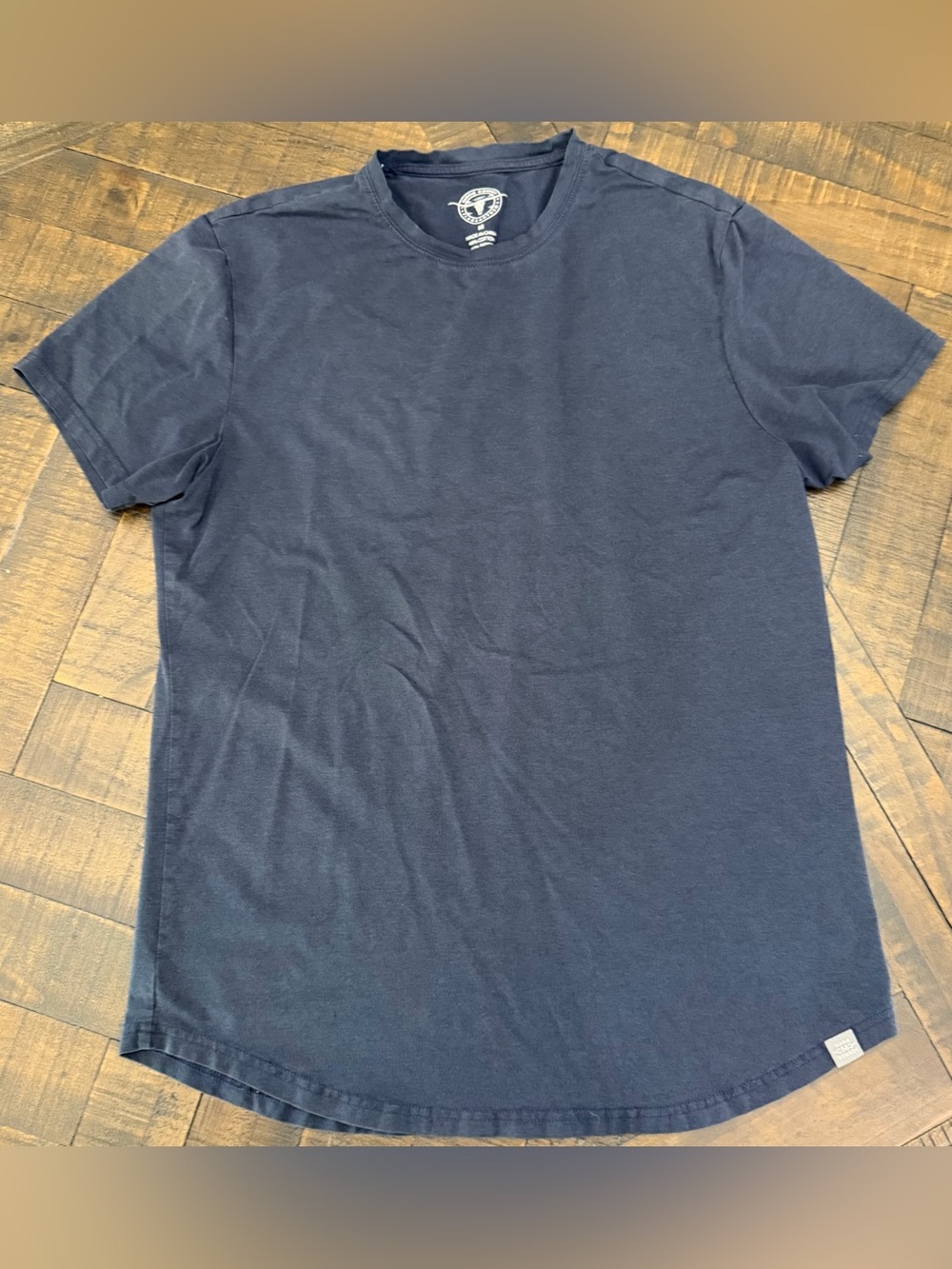 Classic Short Sleeve Crew T-Shirt in Navy
